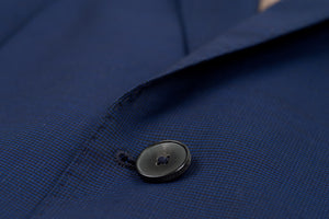 Hugo Boss Micro Houndstooth Silk-Wool Blend 2 Button Blazer, US 40R, EU 50