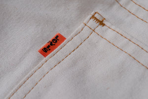 Vintage 70's Levi's Orange Tab Canvas Cotton Workwear Trousers, W33/L28
