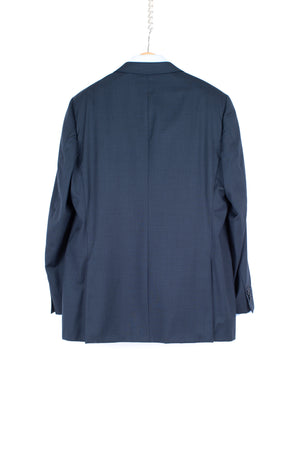 Corneliani Super 100's Merino Wool Navy Blue Suit, US 44R, EU 54