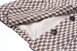 Vintage Gianfranco Ferre Silk Blend Sleeveless Check Vest Blazer, Size S