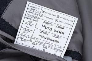 Suitsupply 2 Button Super 110's Wool Striped Gray Blazer US 40R, EU 50R