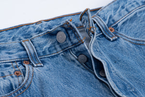 Levi’s 501 Men’s Vintage Blue Jeans Made in USA, W33/L34