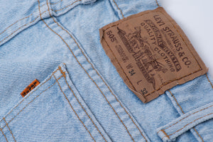 Levi’s 505 Orange Tab Vintage Light Blue Jeans, W34/L28