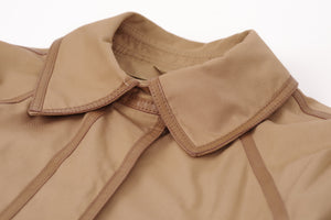 Louis Feraud Trench Coat - Neutrals Coats, Clothing - WLOFE24984