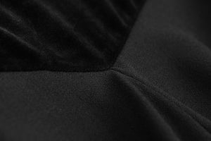 Pierre Cardin Vintage 70's Black Evening Dress, Size L