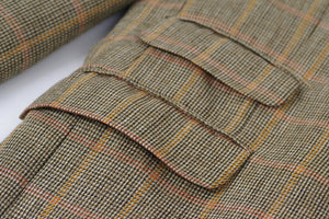 Daks Wool Silk and Linen Summer 3 Button Blazer, US 40R, EU 50