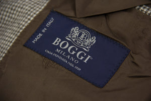 Boggi Wool & Cashmere Houndstooth Blazer Jacket US 46R, EU 56 - secondfirst