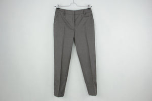 BRUNELLO CUCINELLI 100% Virgin Wool Gray Pencil Pants, US8