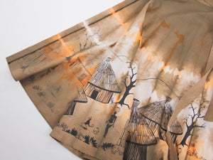 Ancient Allure Wrap Around Midi Skirt, Standard Size