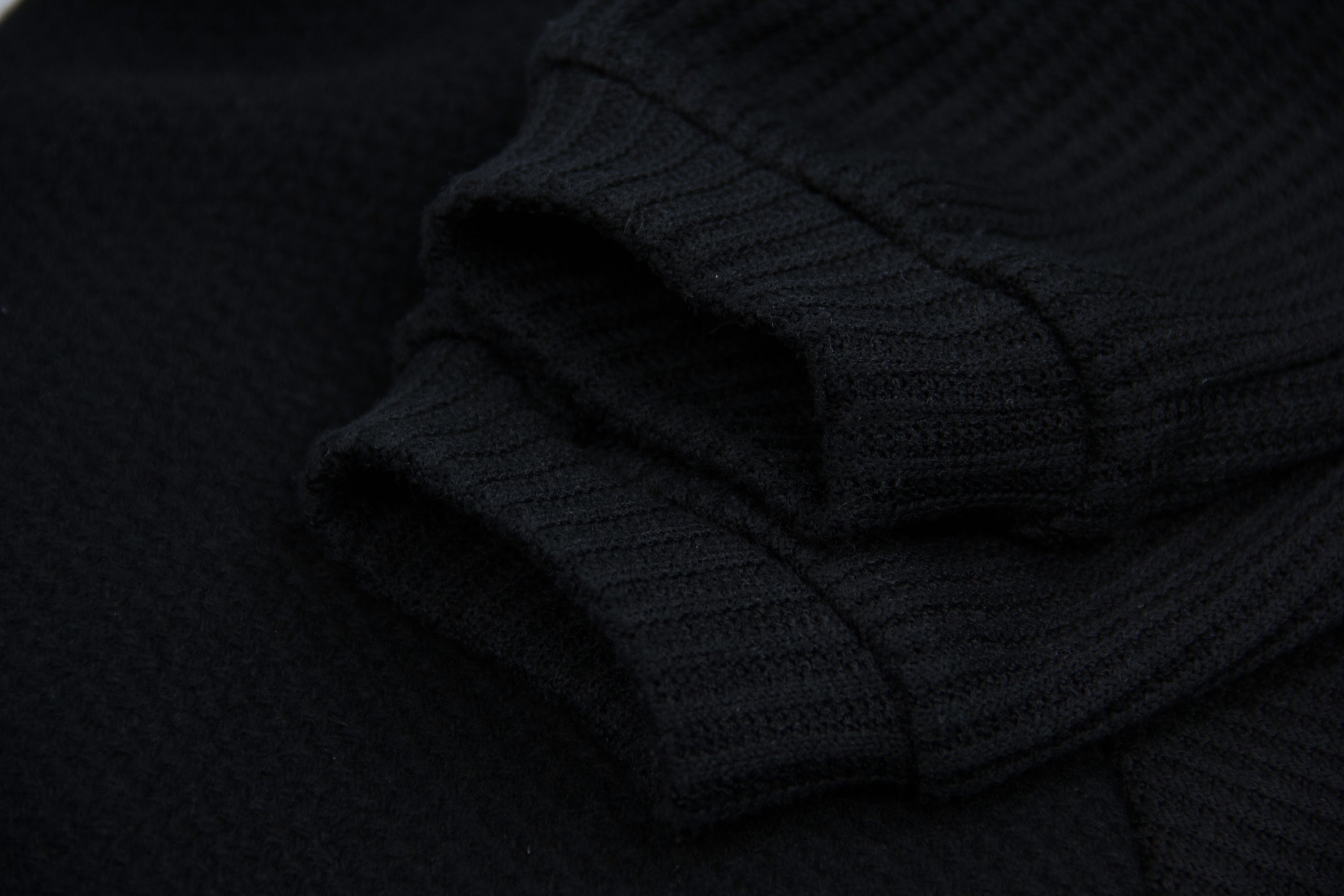 Henrik Vibskov Black Oversized Sweater Jumper SIZE XS/S - secondfirst