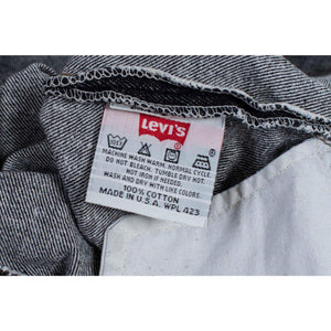 Levi’s 501 Student Fit Slim Tapered Gray Jeans, W28/30