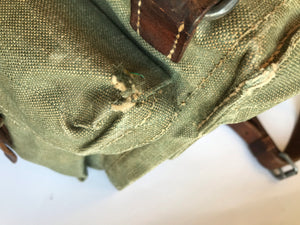 Vintage Canvas Swiss Military Rucksack 1946 – SecondFirst Vintage Canvas Swiss Military Rucksack 1946 – SecondFirst